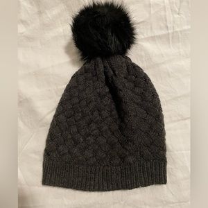 Jcrew gray knit beanie